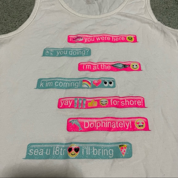 Girls Conversation Tank - Picture 2 of 4